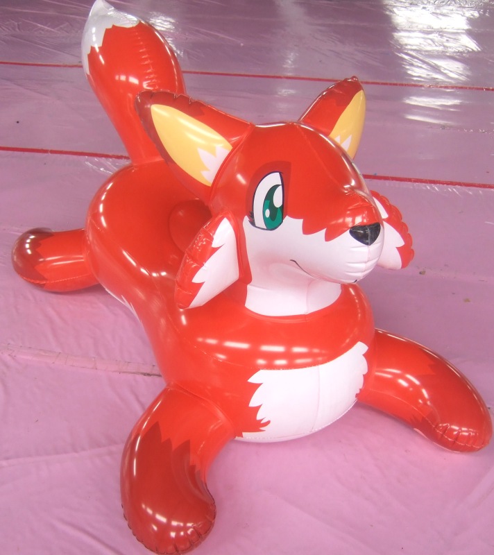 Fox Ride On Matte Inflatable World 